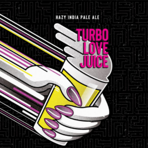 Turbo Love Juice can label art